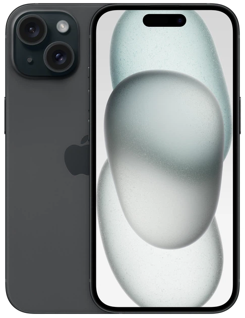 364623521.webp Мобільний телефон Apple iPhone 15 128GB Black (MTP03RX/A)