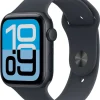 594868134.webp Смарт-годинник Apple Watch SE 3 (2025) GPS 44mm Midnight Aluminium Case with Midnight Sport Band - S/M (MEHN4RK/A)
